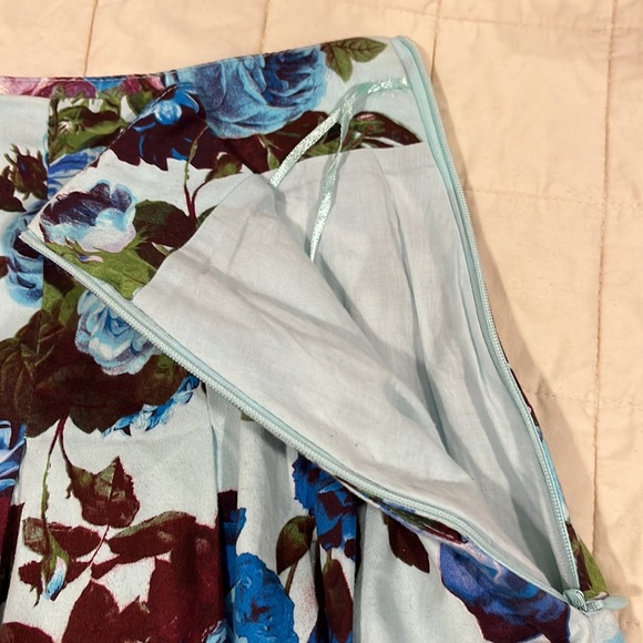 ModCloth floral midi skirt - Picture 4 of 4